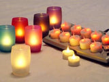 Smart Candle T-Light Rechargeable Set 12